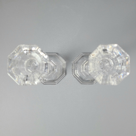 Wedgewood Vintage Crystal Candlestick Holders-Set of Two - Picture 4 of 7